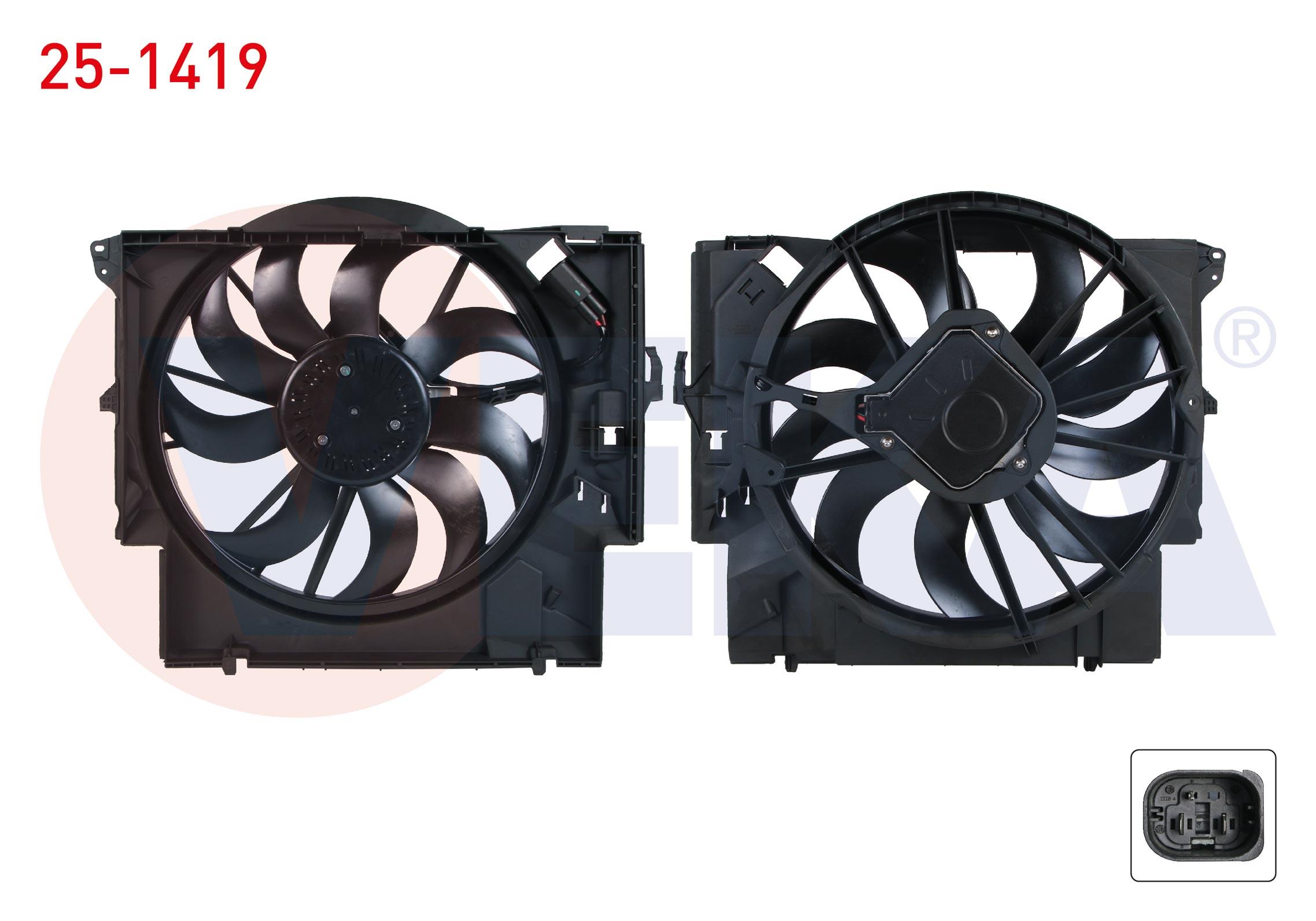 FAN MOTORU DAVLUMBAZLI TEKLI (600W) BMW X1 (E84) 1.6i - 1.8i - 2.0 D - 2.0 D xDrive 2011-/ Z4 (E89) 2.0i 2010-/ 3 SERISI (E90) 335 Xi 2005-2011