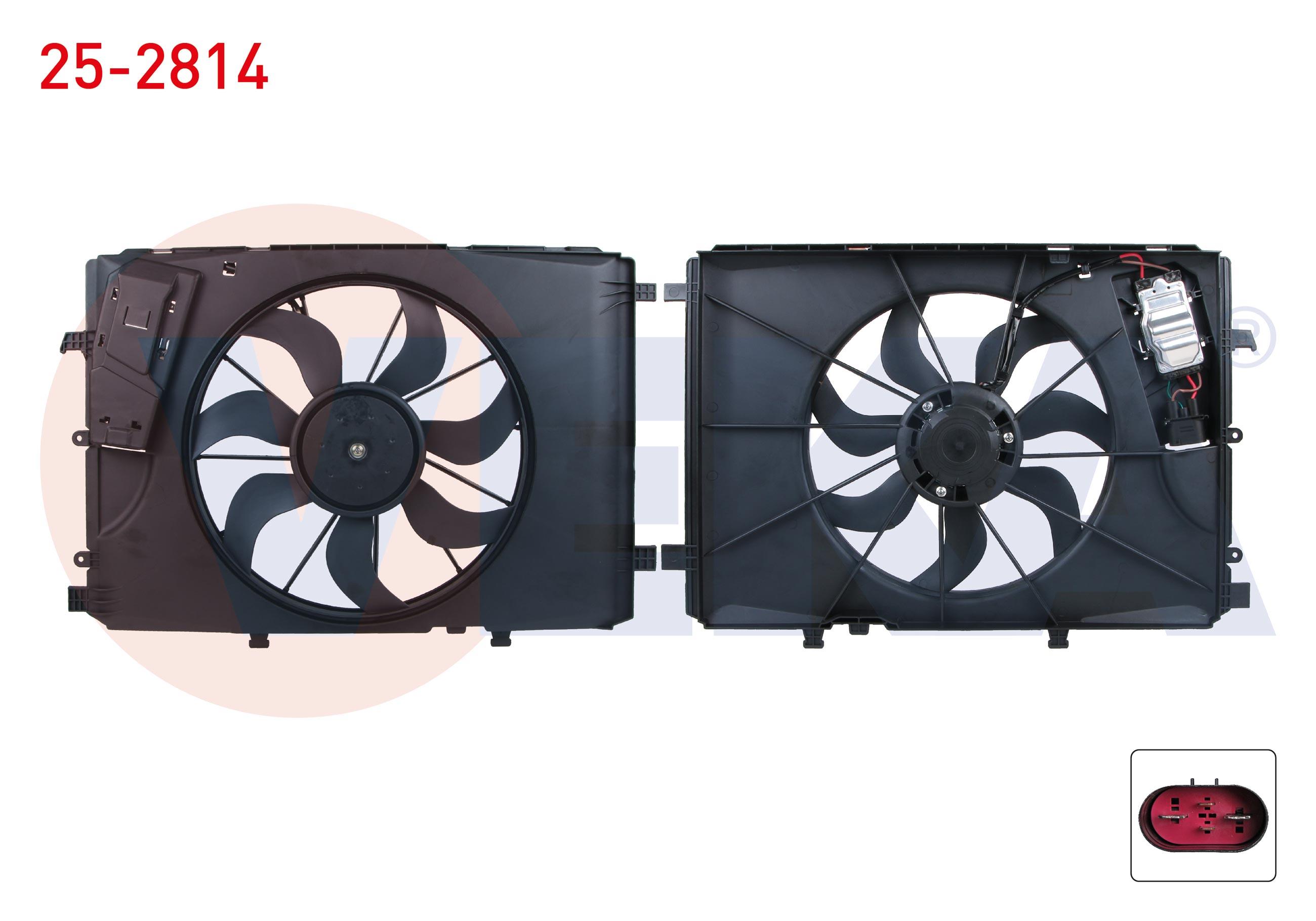 FAN MOTORU DAVLUMBAZLI TEKLI MERCEDES A SERISI (W176) A 180 - A 180 CDI - A 200 12-/ B SERISI (W246) B 160 - B 180 - B 180 CDI - B 200 11-/ CLA (C117) 180 CDI - 180 - 200 13-/ GLA (X156) GLA 200 13-