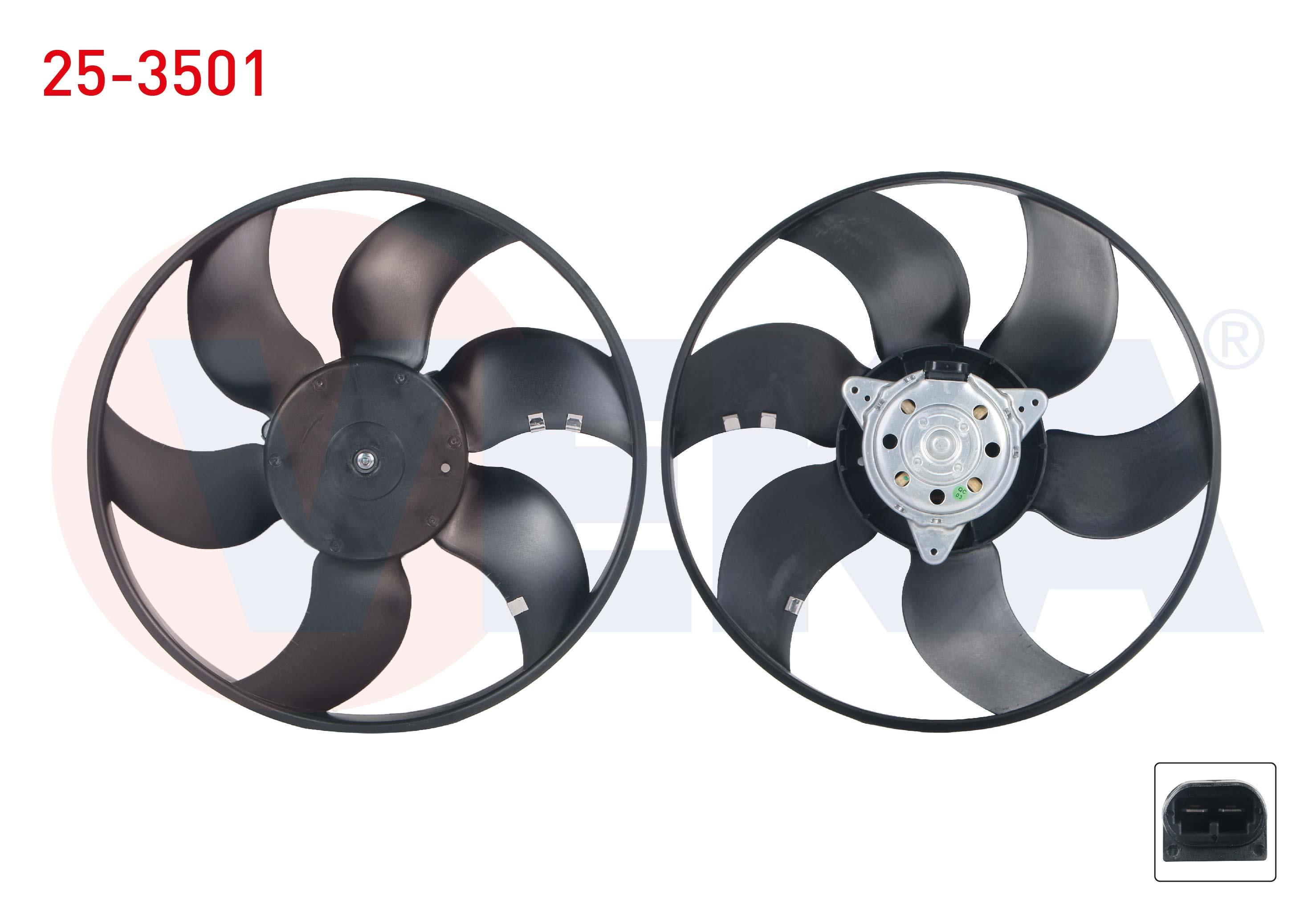 FAN MOTORU (MOTOR+PERVANE) SU RADYATORU RENAULT CLIO II (BB0/1/2,CB0/1/2) 1.5 DCI 1998-2005