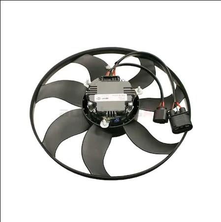 FAN MOTORU SOL BÜYÜK (8EW 351 040-071 (365 mm) GOLF5-GOLF6-JETTA-A3-LEON-CADDY-LEON CAYC-CAYD-CBZA-CBZB 1,2 TSİ-1,6 TDİ 1KM959455G 1K0959455DT