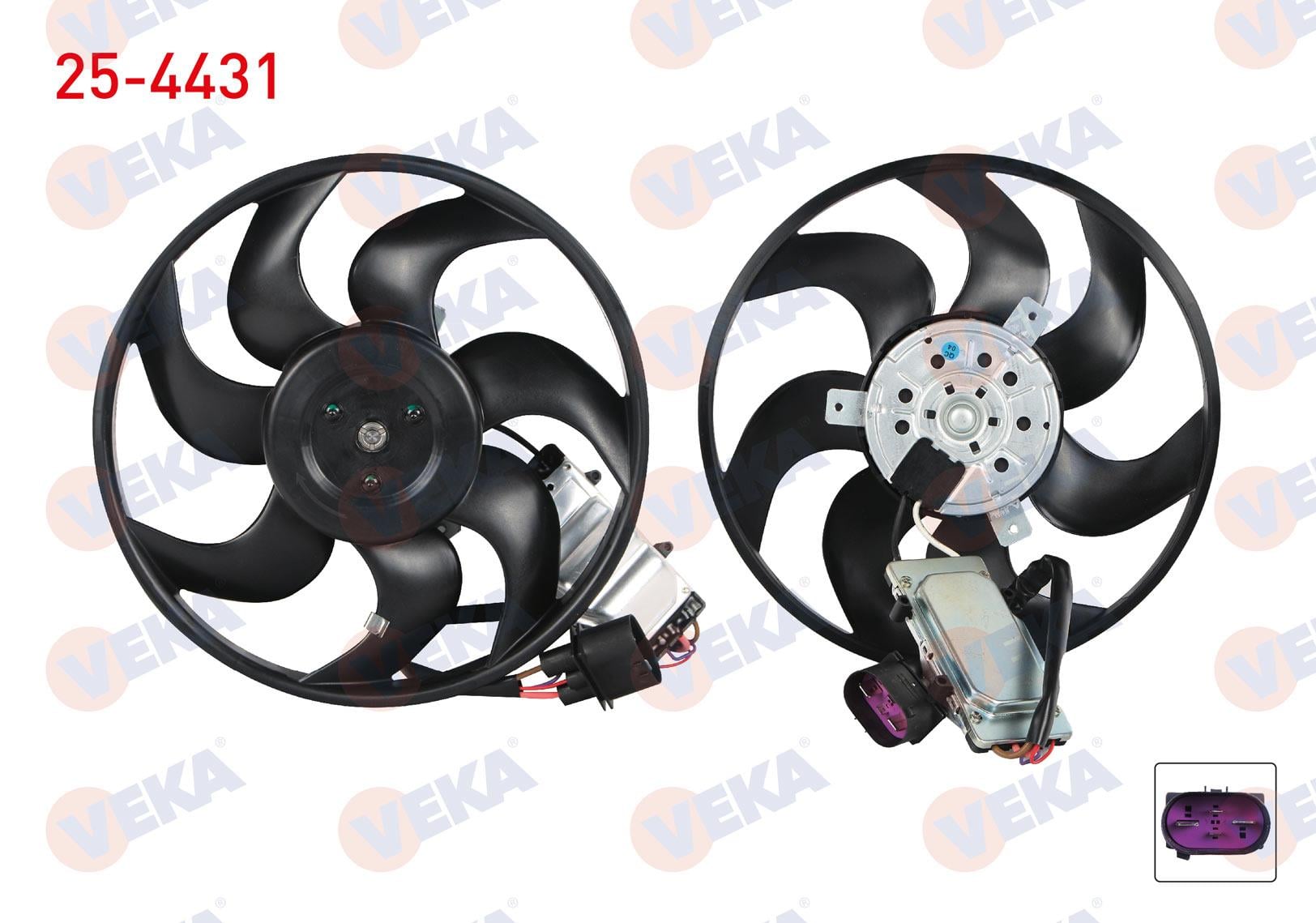 FAN MOTORU SOL VOLKSWAGEN TOUAREG 2.5 R5 TDI 3.0 TDI 2002-2010 / PORSCHE CAYENNE 3.0 TDI 2002-2010 / AUDI Q7 3.0 TDI 2006-2015