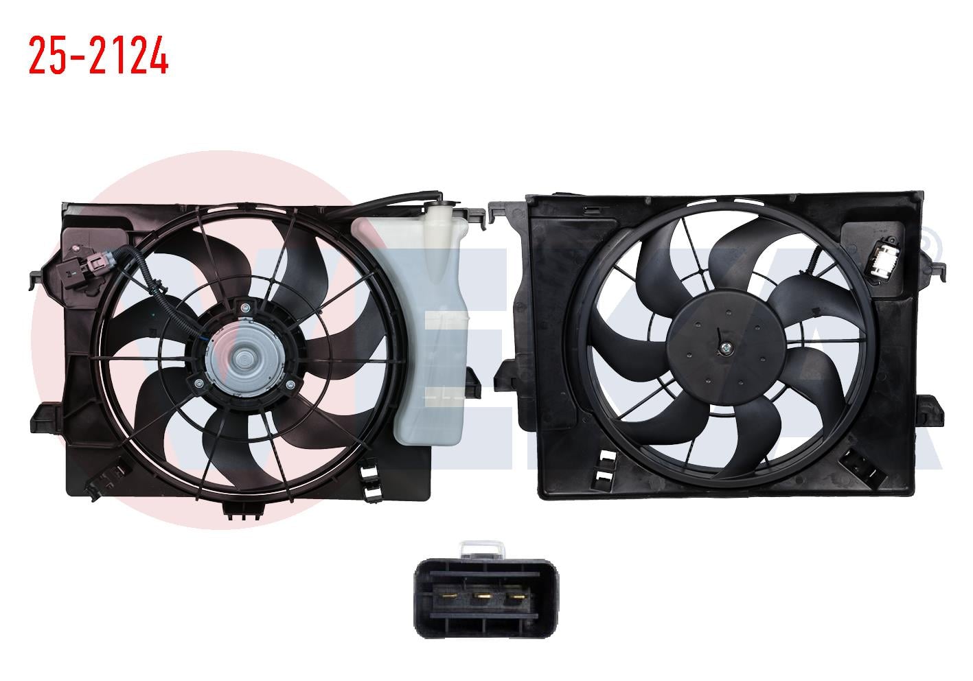 FAN MOTORU SU RADYATORU DAVLUMBAZLI REZISTANSLI BIDONLU HYUNDAI ACCENT BLUE 1.4 CVVT 2012-