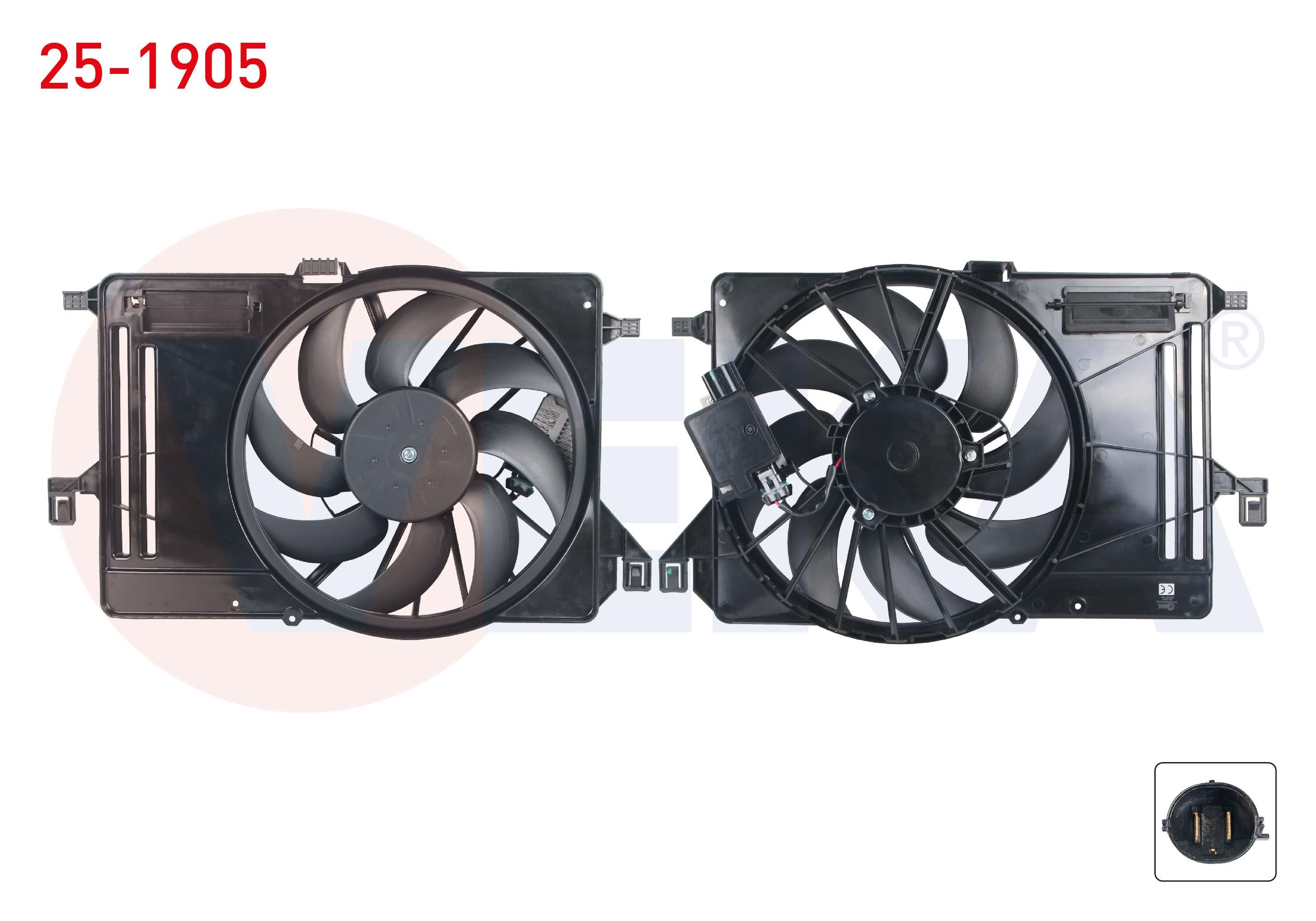 FAN MOTORU SU RADYATORU DAVLUMBAZLI TEKLI FAN FORD FOCUS III 1.6 TDCI 2011-2015