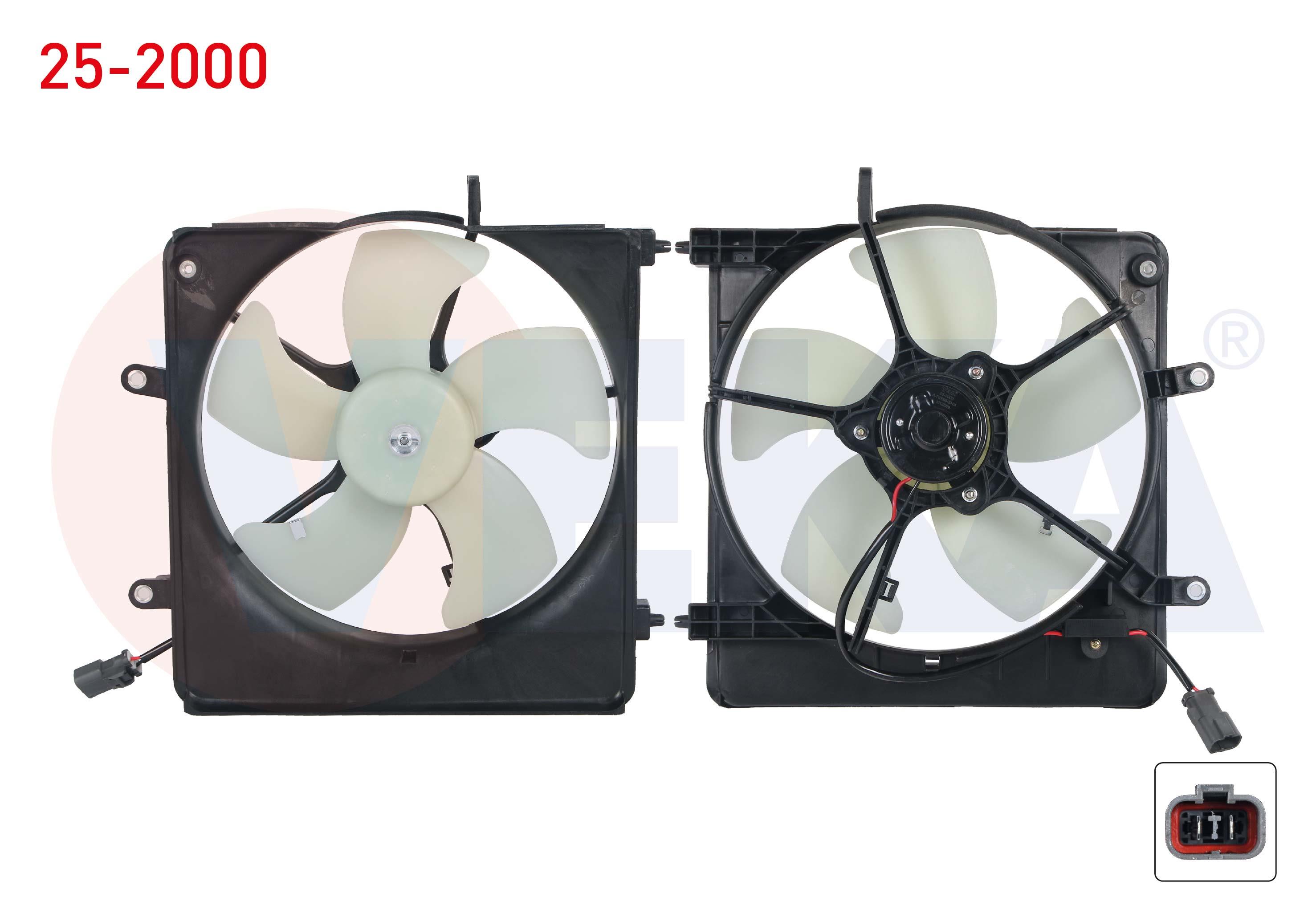 FAN MOTORU SU RADYATORU HONDA JAZZ II (GD) 1.4i DAVLUMBAZLI 2002-2008