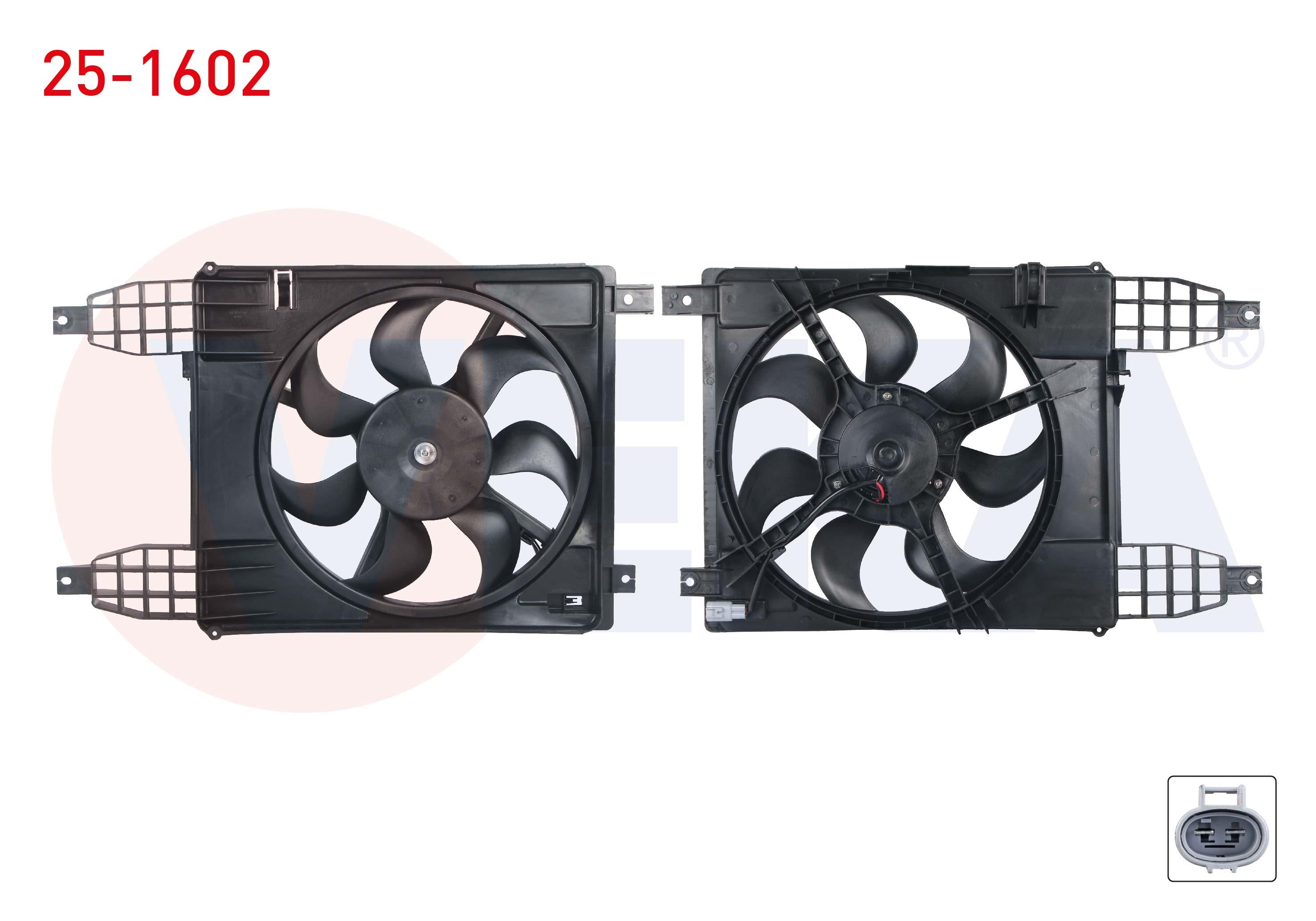 FAN MOTORU (SU+KLIMA) DAVLUMBAZLI CHEVROLET AVEO (T250) 1.4i 2006-2011
