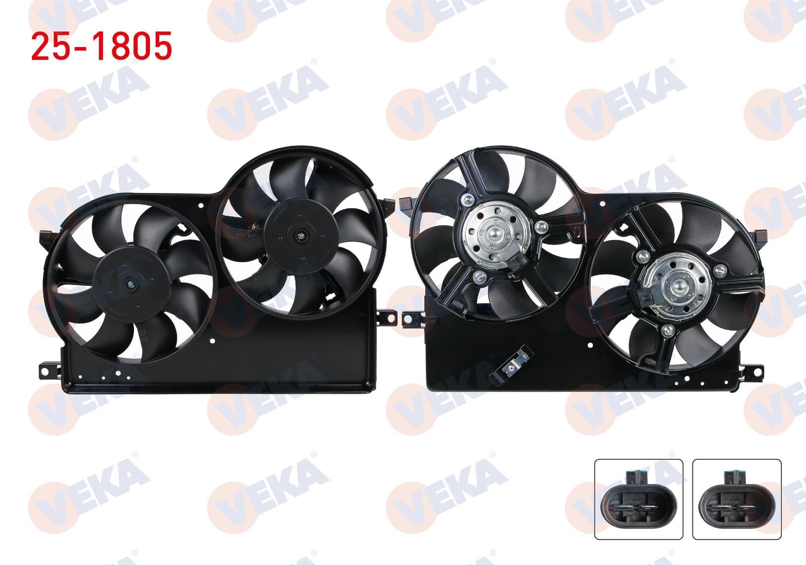 FAN MOTORU (SU+KLIMA) DAVLUMBAZLI CIFTLI FIAT ALBEA 1.3 MJT 2003-2007