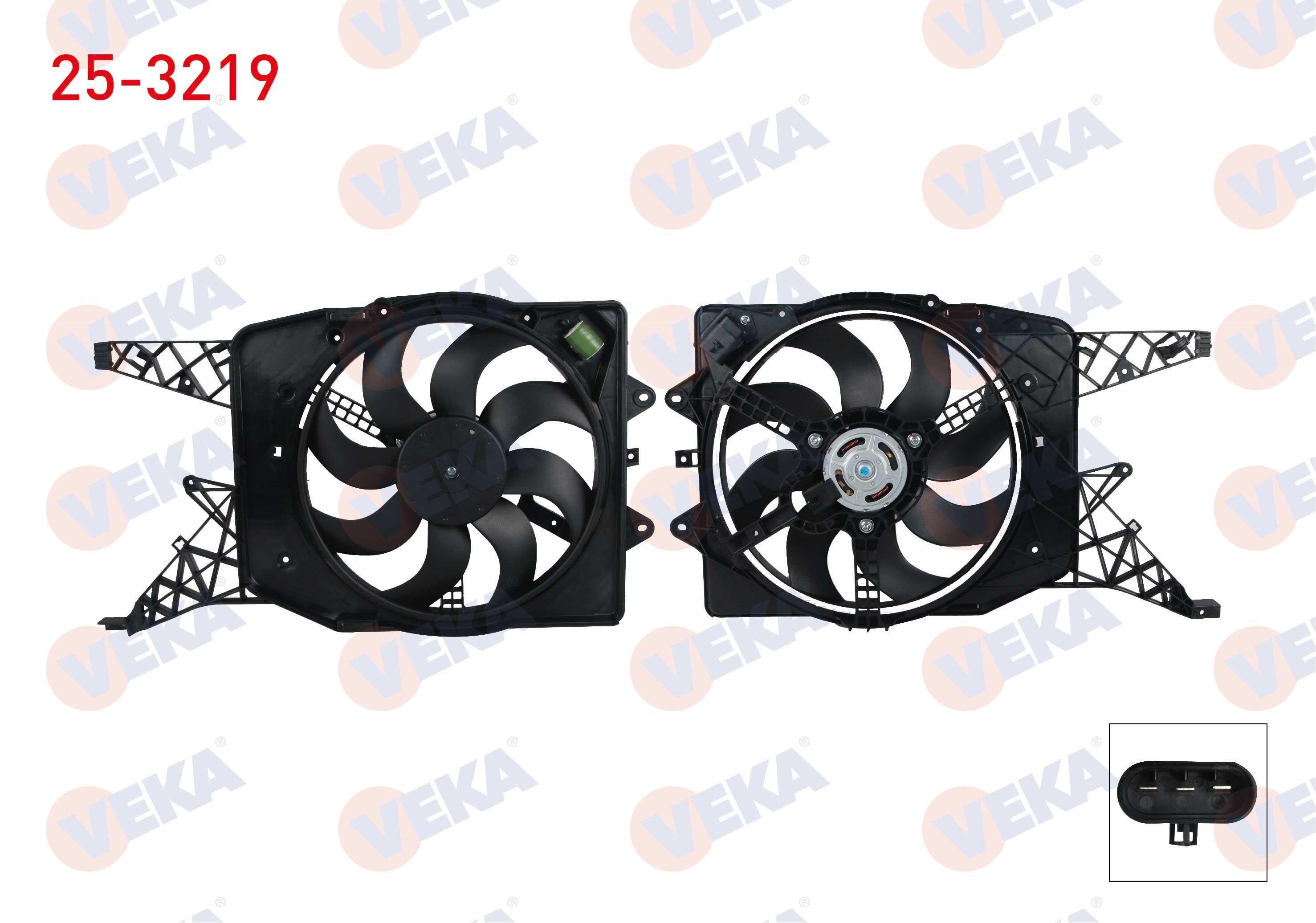FAN MOTORU (SU+KLIMA) DAVLUMBAZLI REZISTANSLI TEKLI FAN OPEL CORSA D 1.3 CDTI 2006-2014