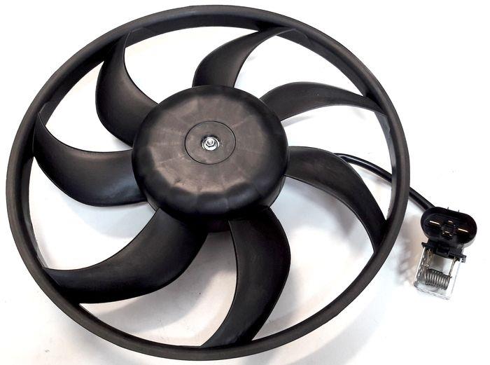 FAN MOTORU (SU+KLIMA) DAVLUMBAZLI REZISTANSLI TEKLI FAN (4 FISLI) 390MM OPEL ASTRA H 1.4I (Z14XEP) 2004-2010  1341556  1341556