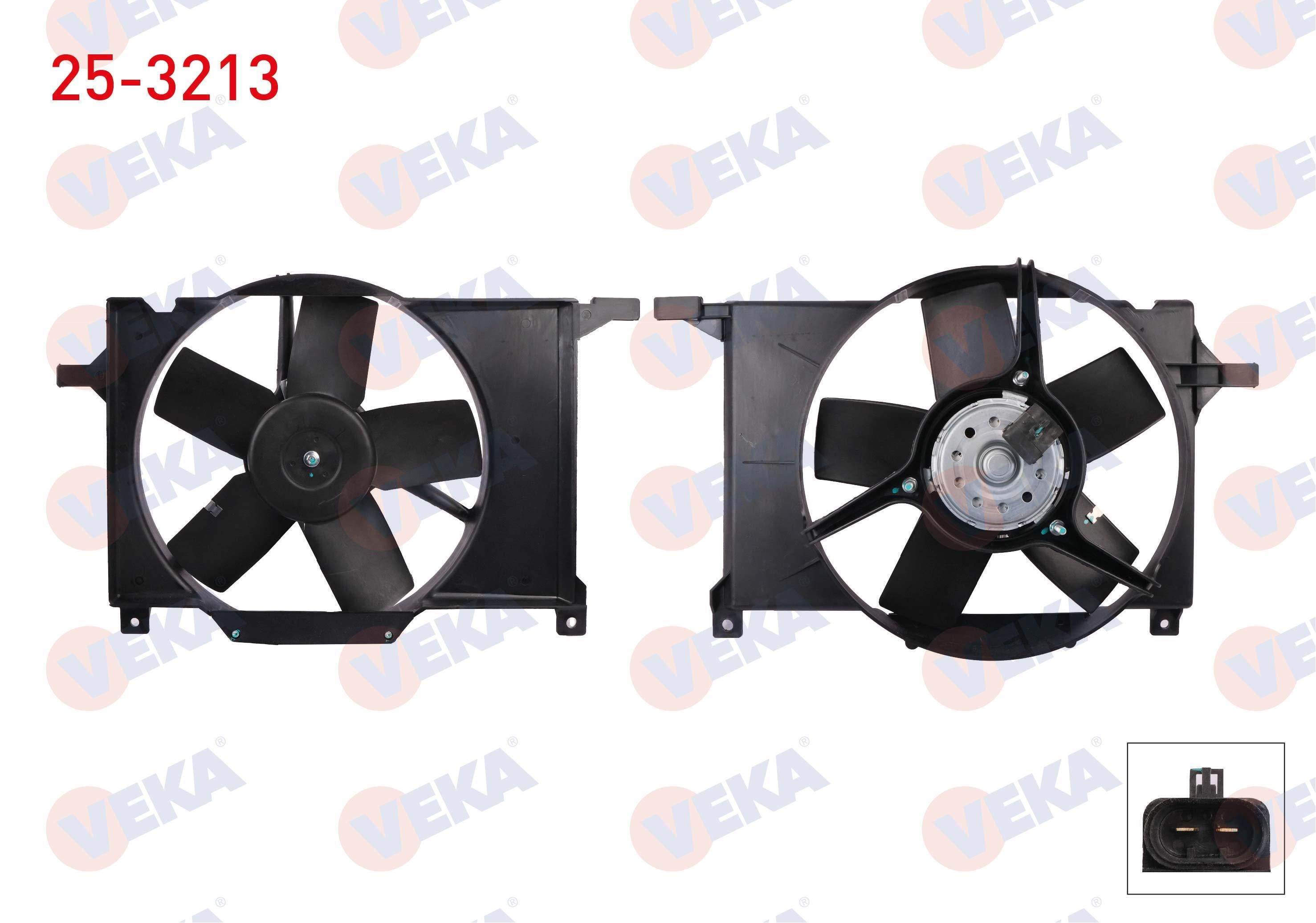 FAN MOTORU (SU+KLIMA) OPEL CORSA B 1.2i 1993-2000