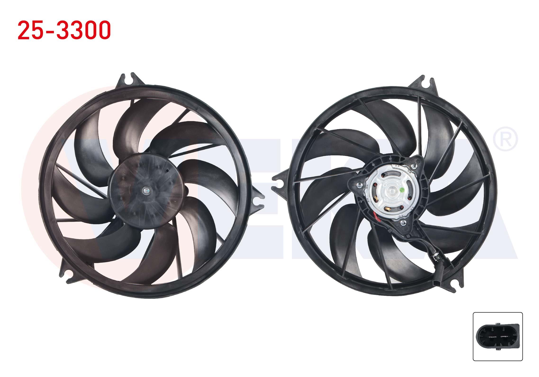 FAN MOTORU (SU+KLIMA) PEUGEOT 206 (2A/C) 1.4 HDI 1998-2006