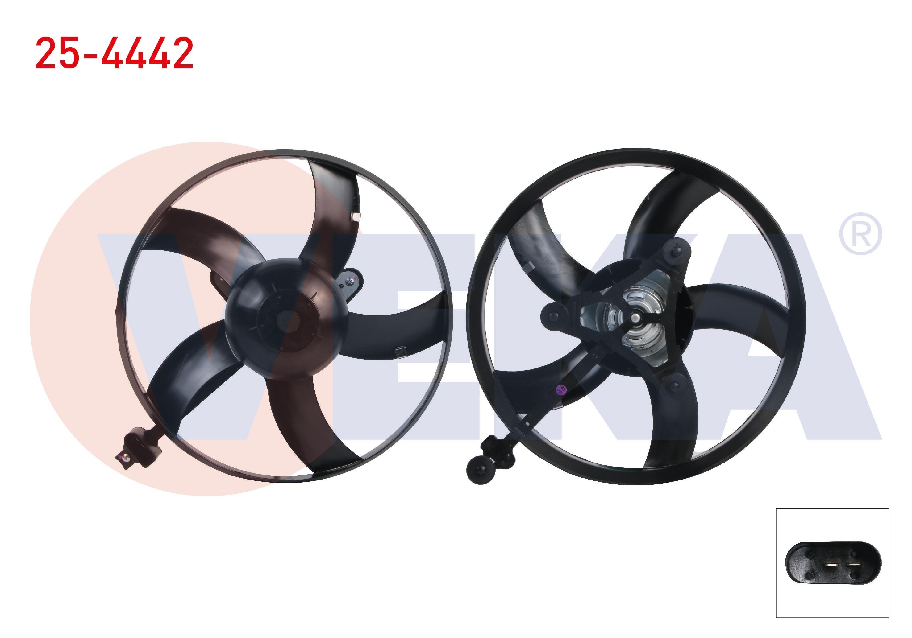 FAN MOTORU VW POLO (9N) 1.2 12V 2001-2007 / POLO V (6R1) 1.4 TSI 2012-2014/ SEAT CORDOBA (6L2) 1.4 16V 2002-2007/ IBIZA III (6L1) 1.4 16V 2002-2007/ SKODA FABIA II (542) 1.4 2007-2014