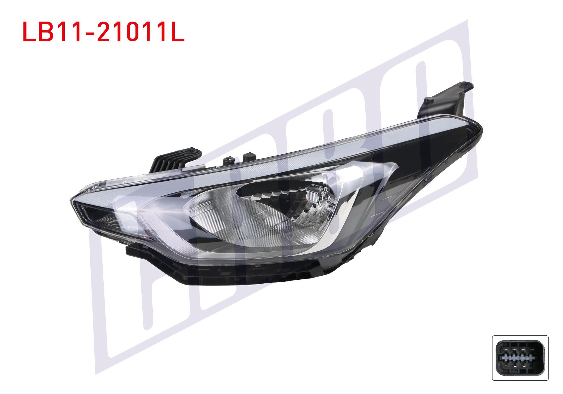 FAR SOL MOTORLU LEDSIZ DUZ TIP HYUNDAI I20 15-18