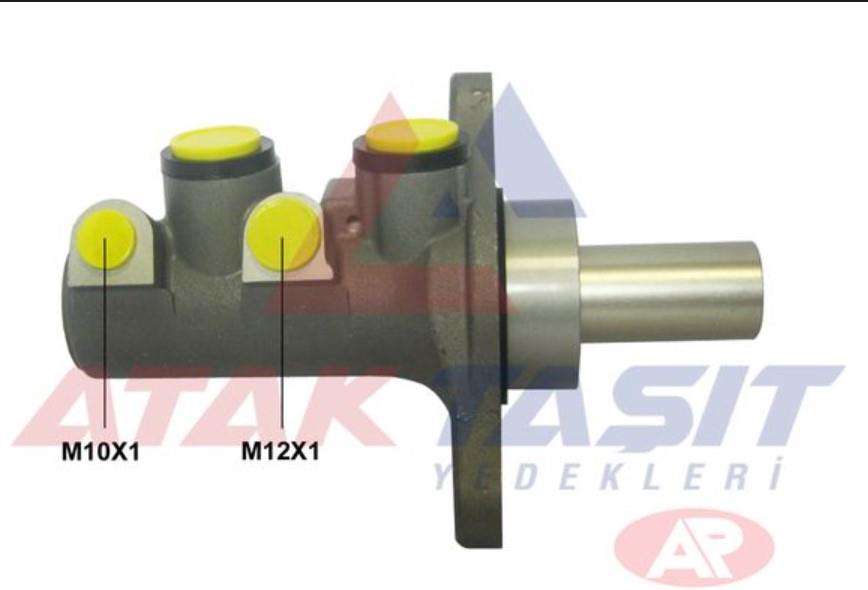 FREN ANA MERKEZ ALUMINYUM 25,4 mm CITROEN BERLINGO 1.6 HDI 2008- / PEUGEOT PARTNER TEPEE 1.6 HDI 2008-