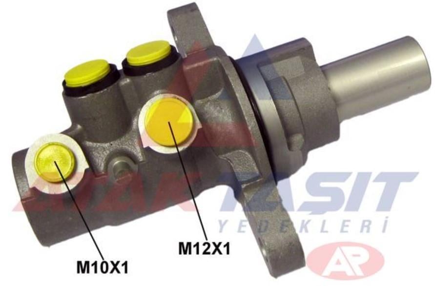 FREN ANAMERKEZ ALUMINYUM 23,81 mm CITROEN C4 1.6 HDI ABSLI ESPSIZ 2004-2009/ PEUGEOT 307 2.0i 2000-2007/ 308 1.4 HDI - 1.6 HDI 2007-2013