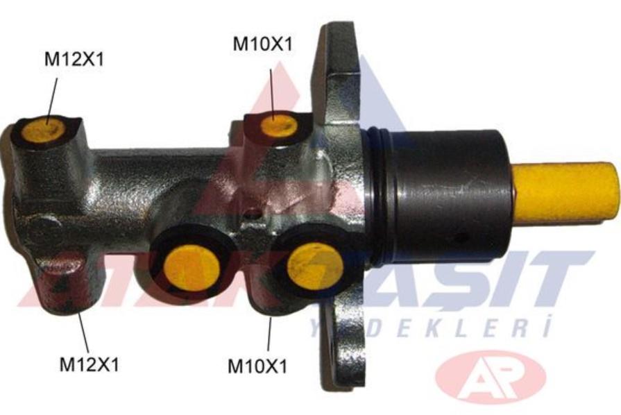 FREN ANAMERKEZ DOKUM 25,40 mm RENAULT TRAFIC II 1.9 DCI - 2.0 DCI - 2.5 DCI ABSLI ESPSIZ 2001-2014 / OPEL VIVARO 1.9 CDTI - 2.0 CDTI - 2.5 DTI 2002-2014