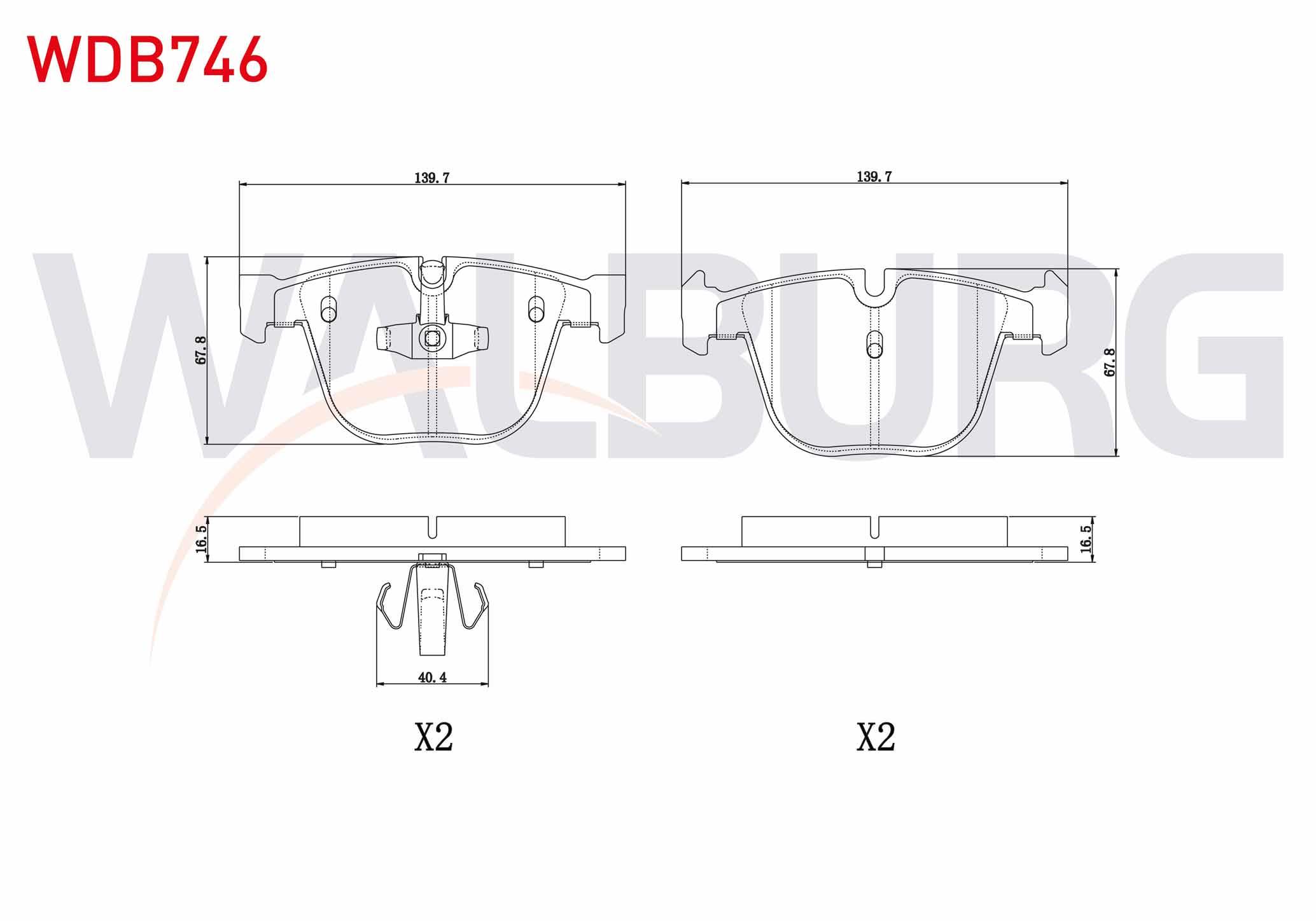 FREN BALATA ARKA BMW 5 SERISI GRAN TURISMO (F07) 520 D 2009-