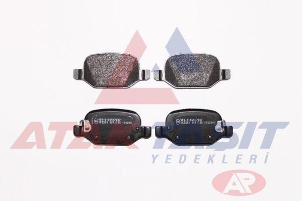 FREN BALATA ARKA FIAT 500L 1.6 MJT 2012- / 500L 1.3 MJT 2012- / 500L 0.9 2012- /  500L 1.4 2012-