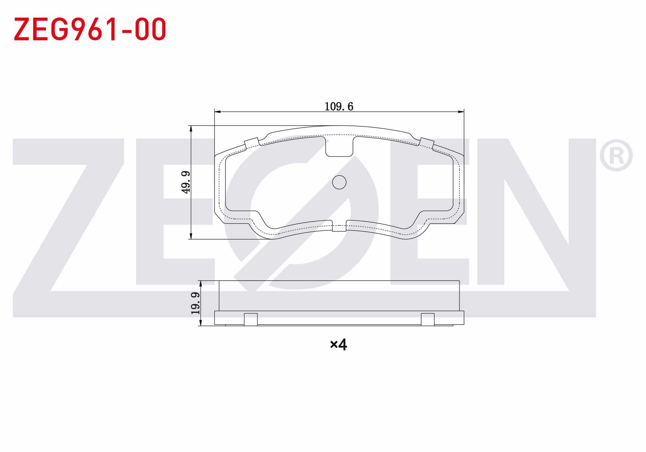 FREN BALATA ARKA FIAT DUCATO (244) 2.8 TDI 2002-2006/ DUCATO 2.3 JTD 2002-2006/ DUCATO 2.8 D 2002-2006/ PEUGEOT BOXER II 2.0 HDI 2002-2006/ CITROEN JUMPER II 2.8 HDI 2002-2006