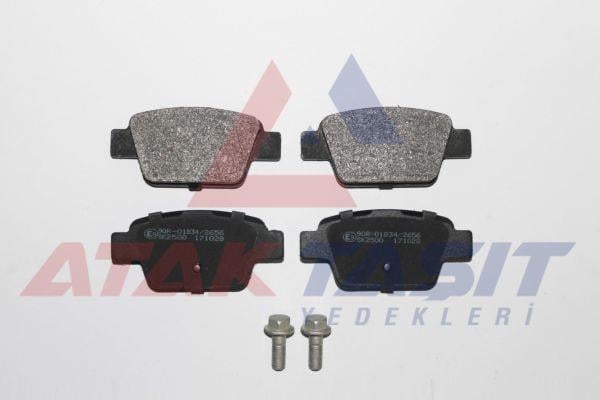 FREN BALATA ARKA FIAT LINEA 1.4 T-JET 2007-/ BRAVO II (198) 1.6 MJT 2006-/ STILO 1.6 16v 2001-2010/ BRAVO II 1.6 2006-/ALFA ROMEO MITO 1.4 T 2008-/ MITO (955) 1.6 JTD 2008-/