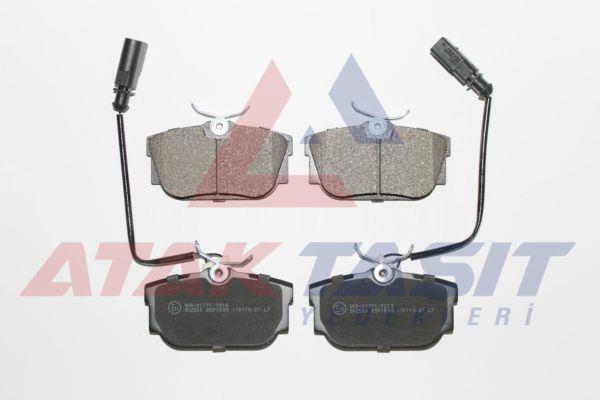 FREN BALATA ARKA FISLI VOLKSWAGEN TRANSPORTER IV (70XB,70XC,7DB,7DW) 2.4 D 1990-2003 / TRANSPORTER IV (70XB,70XC,7DB,7DW) 2.5 TDI 1990-2003 / FORD GALAXY (WGR) 1.9 TDI 1995-2006