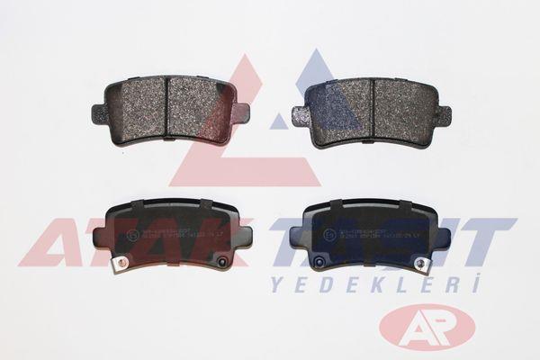 FREN BALATA ARKA IKAZLI OPEL INSIGNIA 1.6 16-17-18 JANT 2008- / 1.6 T 2008- / 2.0 CDTI 130 HP 2008- / 2.0 T 2008- / 2.8 V6 2008-