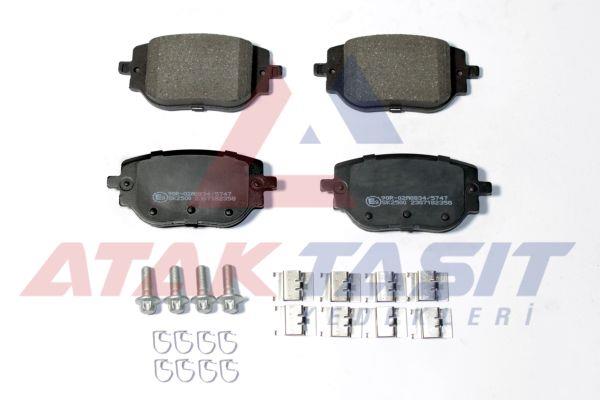 FREN BALATA ARKA IKAZLI PEUGOT EXPERT 2020- / CITROEN JUMPY 2020- / OPEL ZAFIRA D 2020- / VIVARO C 2019- / TOYOTA PROACE 2020- / FIAT SCUDO 2022-