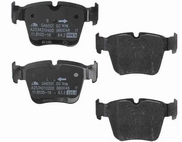 FREN BALATA ARKA MERCEDES GLC (X253) 250 2015-