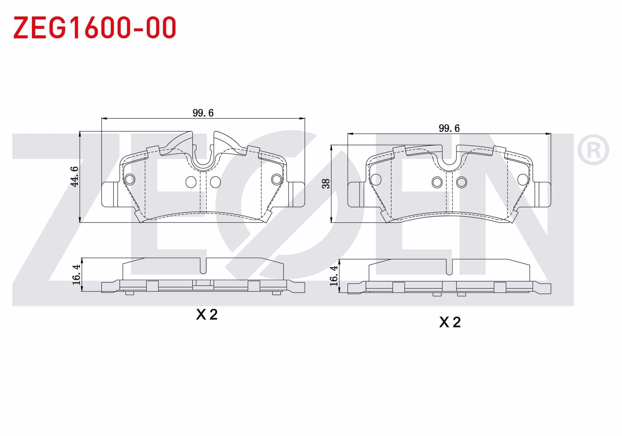 FREN BALATA ARKA MINI COOPER ONE (F56) 1.2 2013-/ MINI COOPER ONE (F56) 1.5 2013- / MINI COOPER S (F56) 2.0 2013-/ MINI COOPER (F56) 1.5 D 2013-/ MINI COOPER ONE (F56) 1.5 D 2013-