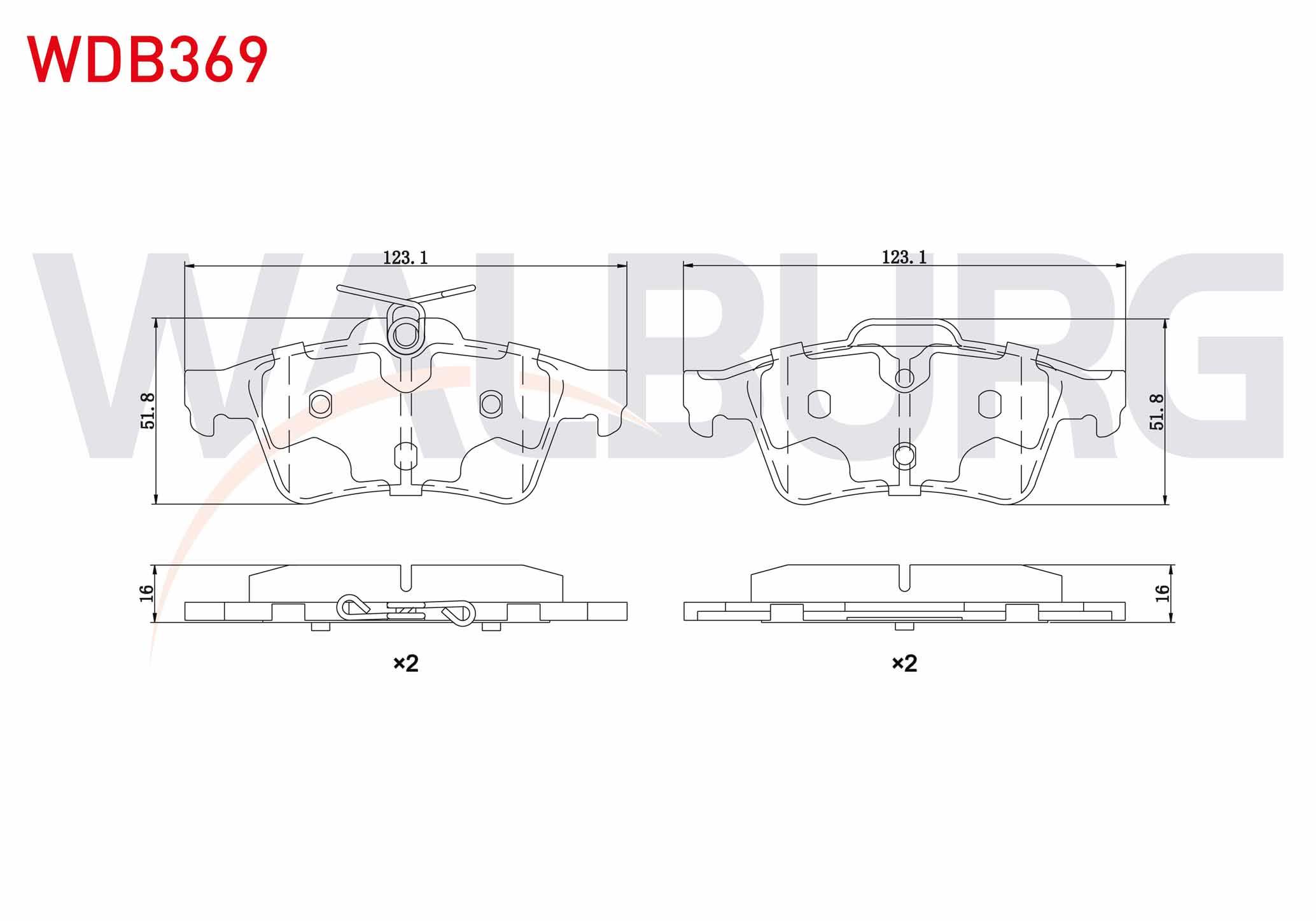 FREN BALATA ARKA VECTRA C 1.6 16v-1.9 CDTI-2.0 DTI 2002-2008/CITROEN C5 III 1.6 HDI-1.6 THP 2008-2015/PEUGEOT 508 1.6 E-HDI 2010-/FOCUS II 1.6 TDCI 2004-2011/TRANSIT CON. 1.8 TDCI 2002-2013