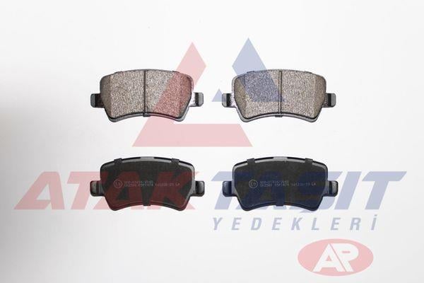 FREN BALATA ARKA VOLVO XC70 II 2.4 D5 2007-/ S80 II 2.4 D 2006-/ S80 II 3.0i T6 2006-/ V70 III 2.0 D 2006-/ S60 II 2.0 2010-/ S60 II 1.6 D 2010-/ L.ROVER EVOQUE 2.0 4X4 2011-/ EVOQUE 2.2 4X4 2011-