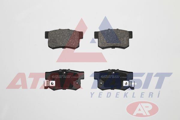 FREN BALATA IKAZLI ARKA CIVIC VIII 1.6 VTEC 2005-2012/ACCORD V 2.2i ES 1993-1997/1.6i 16v 1993-1997/ACCORD VI 1.6i 1997-2003/2.0i LS 1997-2003/S2000 2.0 V-TEC 1999-/ INTEGRA 1.8 TYPER 1993-2001