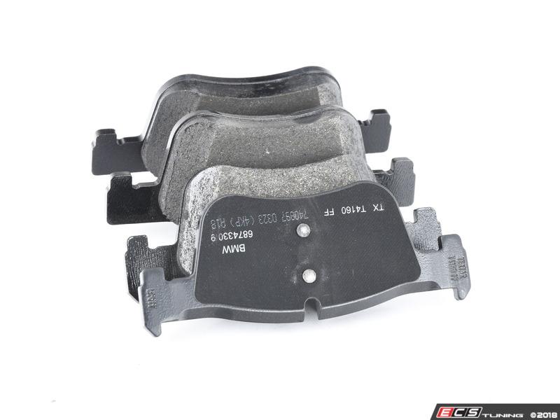 FREN BALATA IKAZLI ON BMW 1 SERISI (F20,F21) 116 i 18.3mm 2010- 34116850568