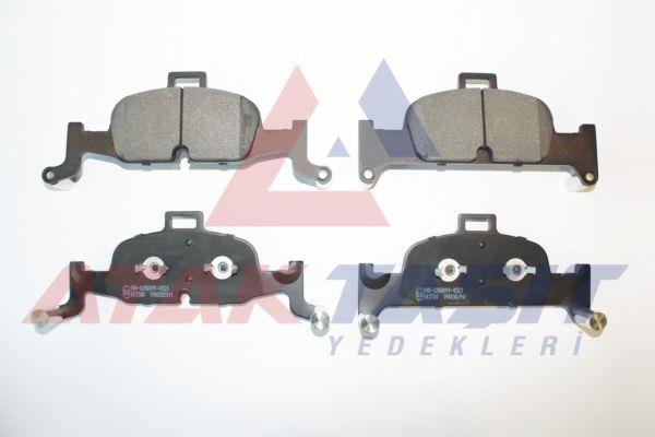 FREN BALATA IKAZLI ON (YENGEC TIP) AUDI A4 1.4 TFSI 2015-/ 2.0 TDI 2015-/ QUATTRO 2.0 TDI 2015-/A5 1.4 TFSI 2017-/ 2.0 TDI 2017-/ AUDI Q5 2.0 TDI 2016-/ A4 ALLROAD QUATTRO 3.0 TDI 2016-