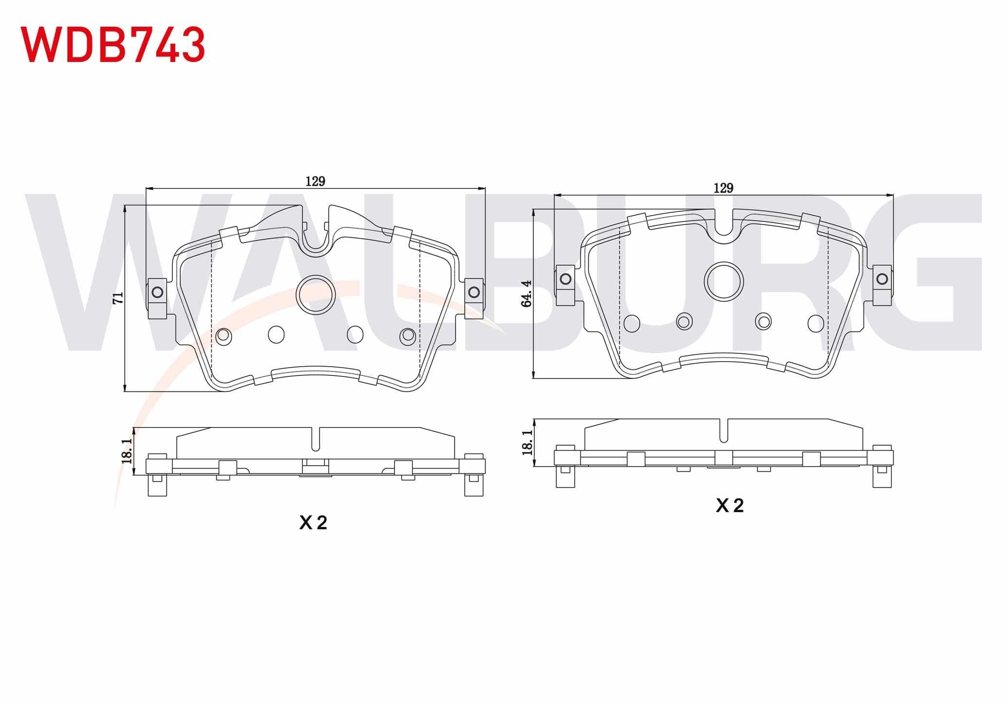 FREN BALATA ON BMW 2 SERISI (F45) 218 i 2014-