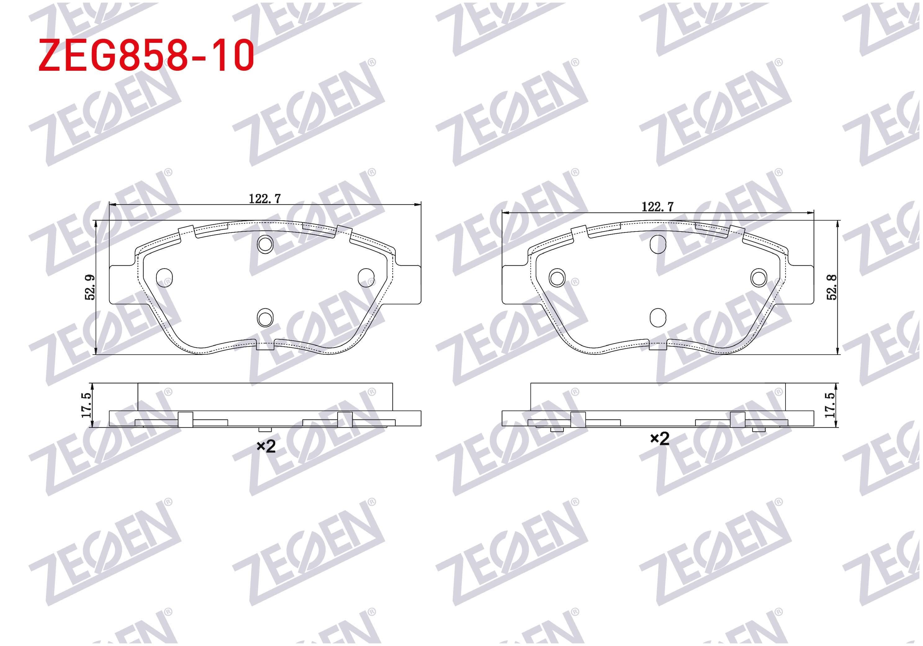 FREN BALATA ON FIAT DOBLO 1.3 MJT 2001-2010/LINEA 1.3 MJT 2007-/ALBEA 1.3 MJT 2007-/ALBEA 1.2i 2003-2007/
