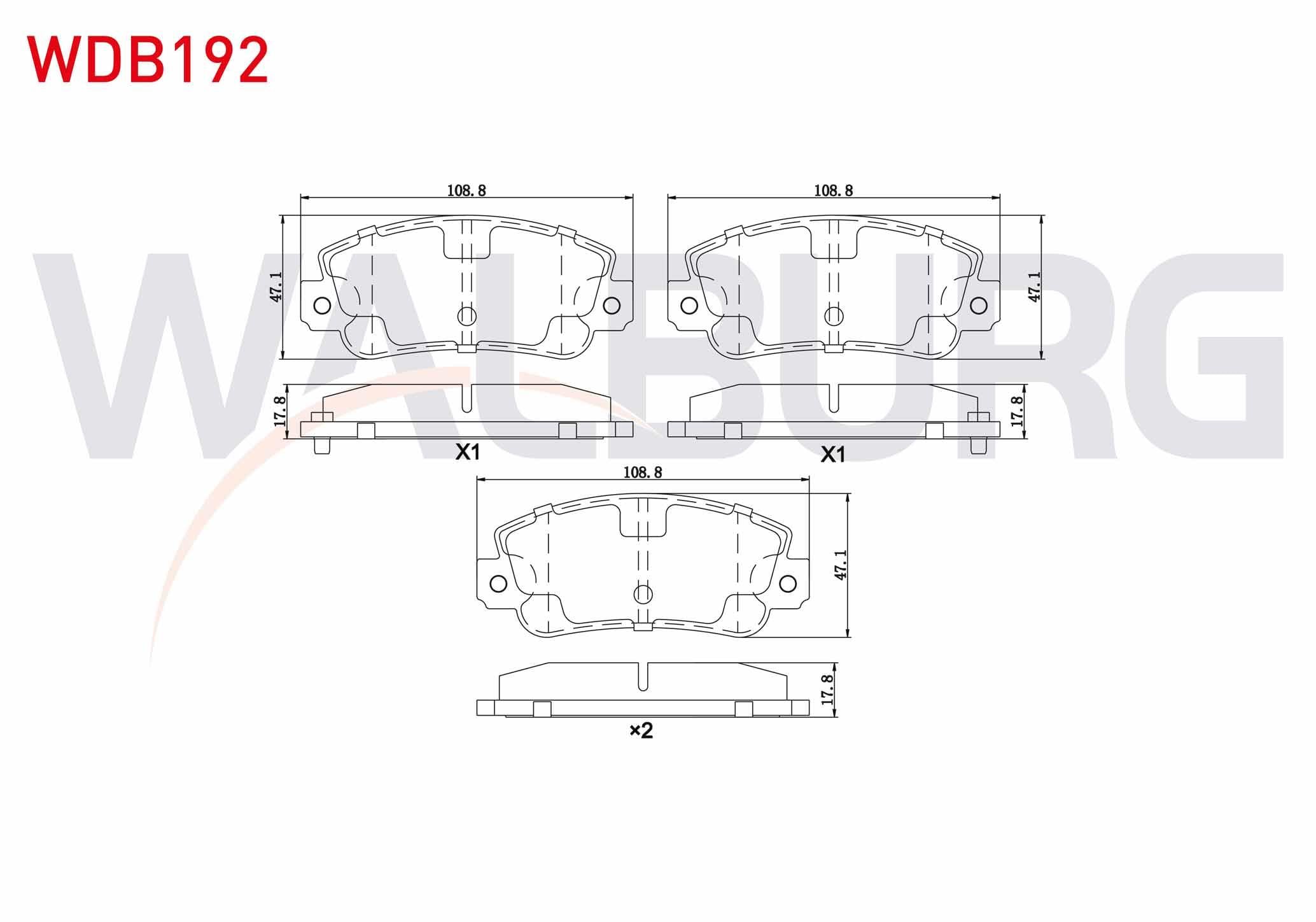 FREN BALATA ON FIAT UNO 60 1.1 1983-1996/ SEAT IBIZA I (021A) 1.2 1984-1993 / IBIZA I (021A) 1.5 1984-1993