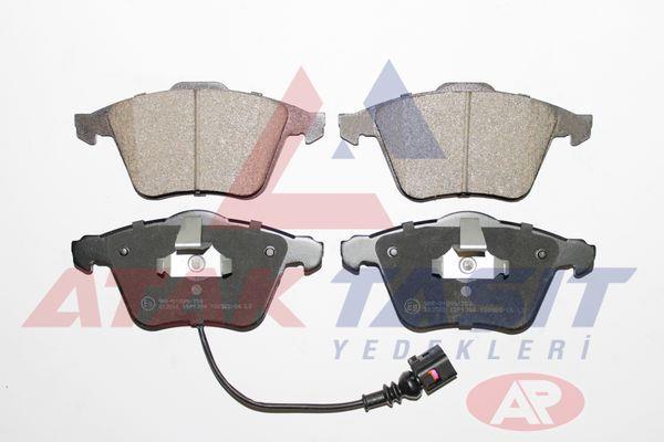 FREN BALATA ON FISLI AUDI TT (8J3) 2.0 TDI 2006-2013 / (8J3) 2.0 TFSI 2006-2013 / (8J3) 1.8 TFSI 2006-2013 / VW GOLF VI 2.0 TDI 2008-2013 / GOLF VI 2.0 TSI 2008-2013
