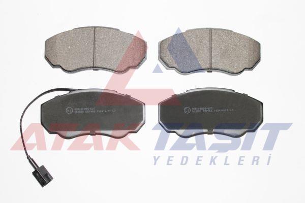 FREN BALATA ON FISLI FIAT DUCATO 2.8 TDI 2002-2006 /DUCATO 2.3 JTD 2002-2006/DUCATO 2.0 JTD 2002-2006/PEUGEOT BOXER II 2.0 HDI 2002-2006/ CITROEN JUMPER II 1.9 D 2002-2006/ JUMPER II 2.8 HDI 2002-2006