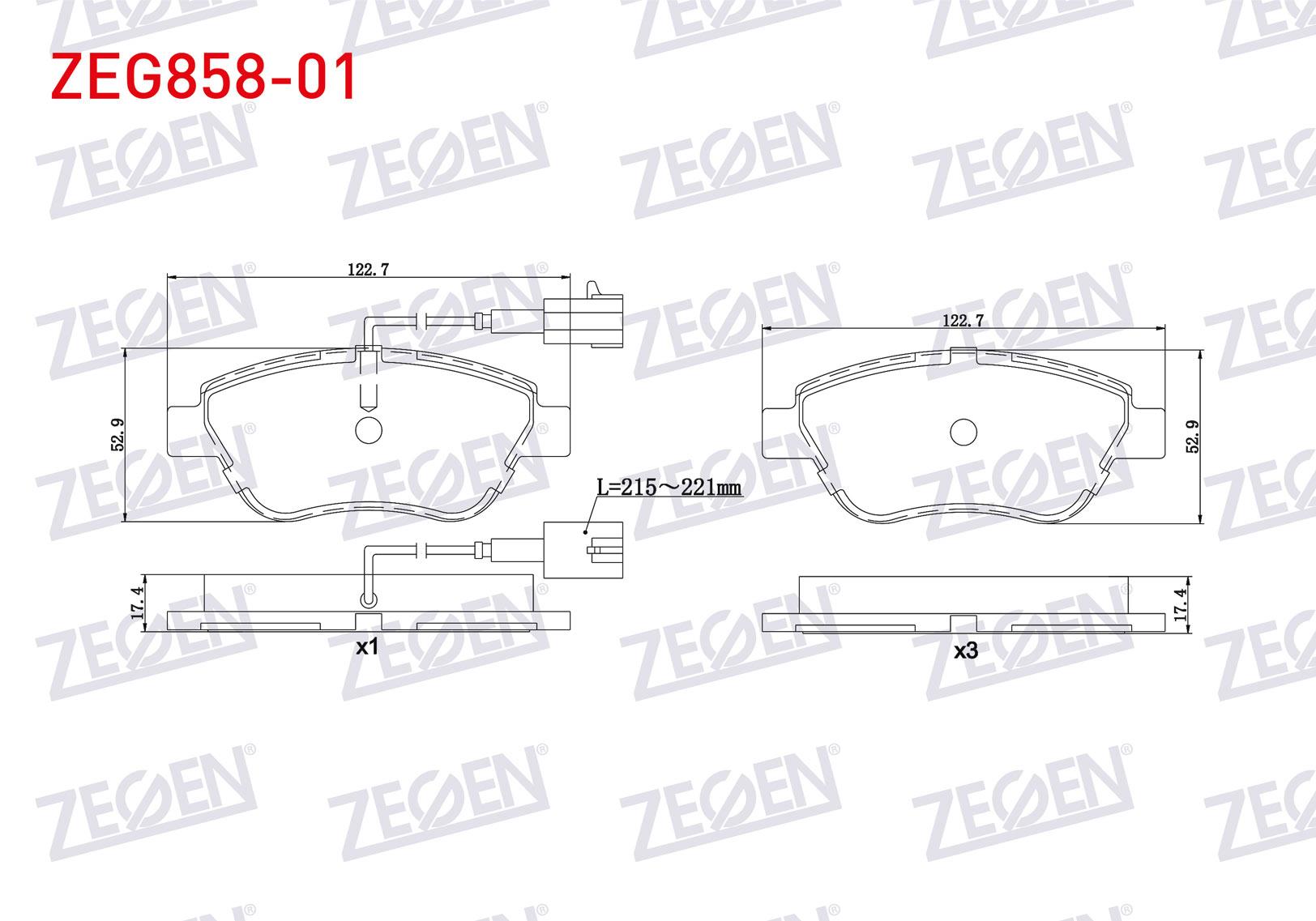 FREN BALATA ON FISLI FIAT LINEA 1.3 MJT 2007-/ALBEA 1.2i 2003-2007/ALBEA 1.3 MJT 2007-/DOBLO 1.3 MJT 2001-2010/FIORINO 1.3 MJT 2007-/G.PUNTO 1.3 MJT 2005-2012/BIPPER 1.4 HDI 2008-/NEMO 1.4 HDI 2007-
