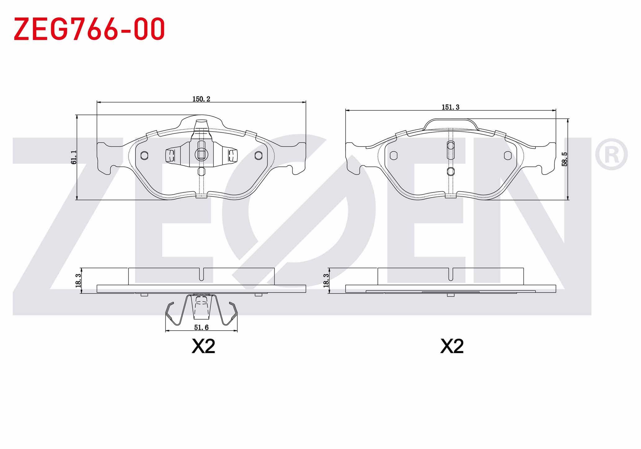 FREN BALATA ON FORD FIESTA V 1.4 TDCI 2001-2008/ 1.6 TDCI 2001-2008/ 1.25i 2001-2008/ 1.4i 16v 2001-2008/ FIESTA IV 1.25i 16v 1996-2002/ 1.4i 16v 1996-2002/ FORD KA 1.2 1996-2008/ KA 1.3 1996-2008