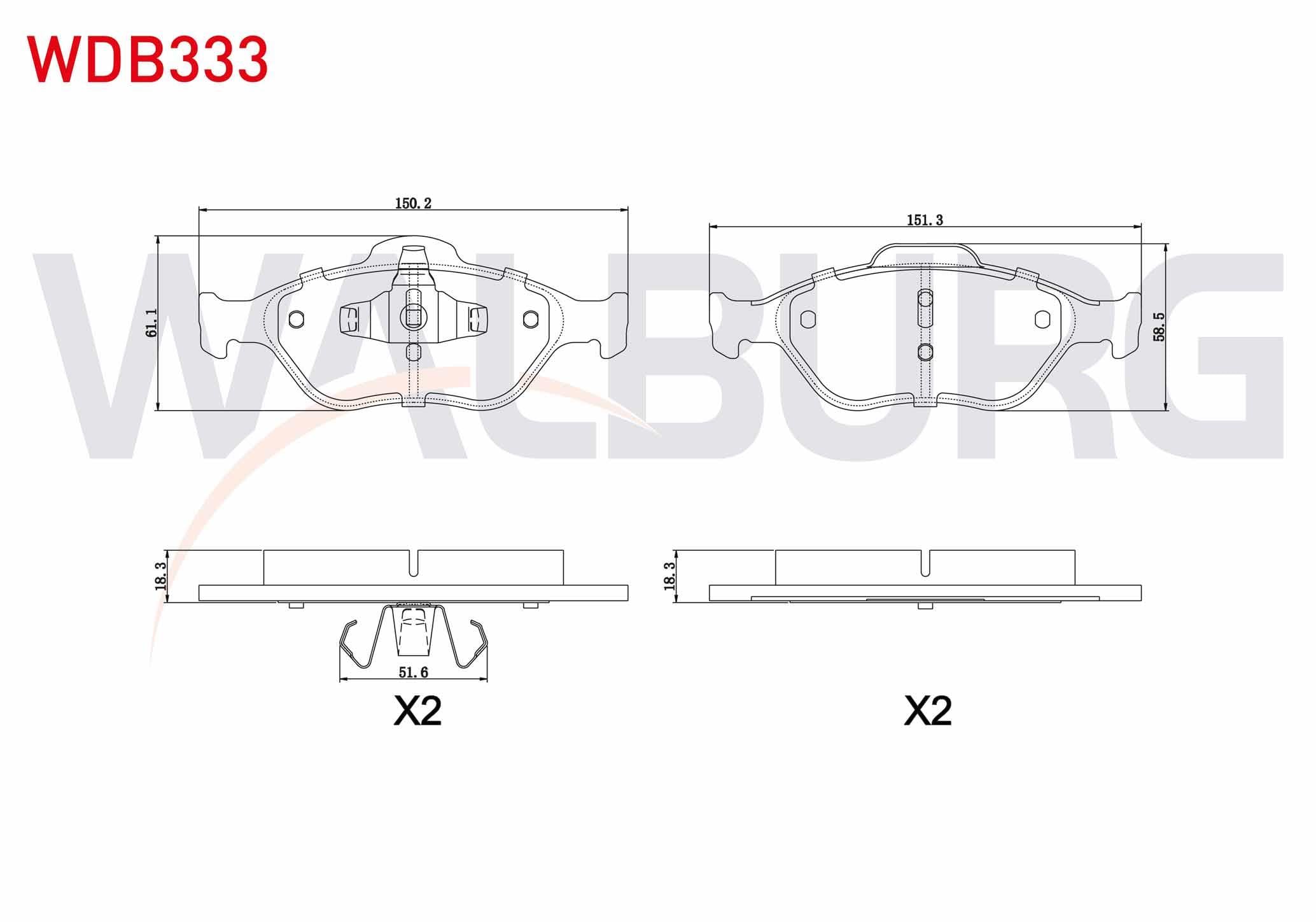 FREN BALATA ON FORD FIESTA V 1.4 TDCI 2001-2008/ 1.6 TDCI 2001-2008/ 1.25i 2001-2008/ 1.4i 16v 2001-2008/ FIESTA IV 1.25i 16v 1996-2002/ 1.4i 16v 1996-2002/ FORD KA 1.2 1996-2008/ KA 1.3 1996-2008