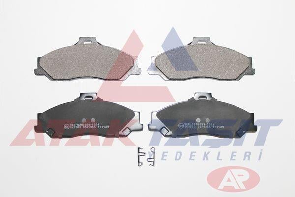 FREN BALATA ON FORD RANGER 2.5 TDCI 4X4 1999-2002 / RANGER 2.2 TDCI 1999-2002 / RANGER 3.0 TDCI 1999-2002 / MAZDA B SERISI (UN) 2.5 D 4X2 1998-2006 / B SERISI (UN) 2.5 TD 4X4 1998-2006