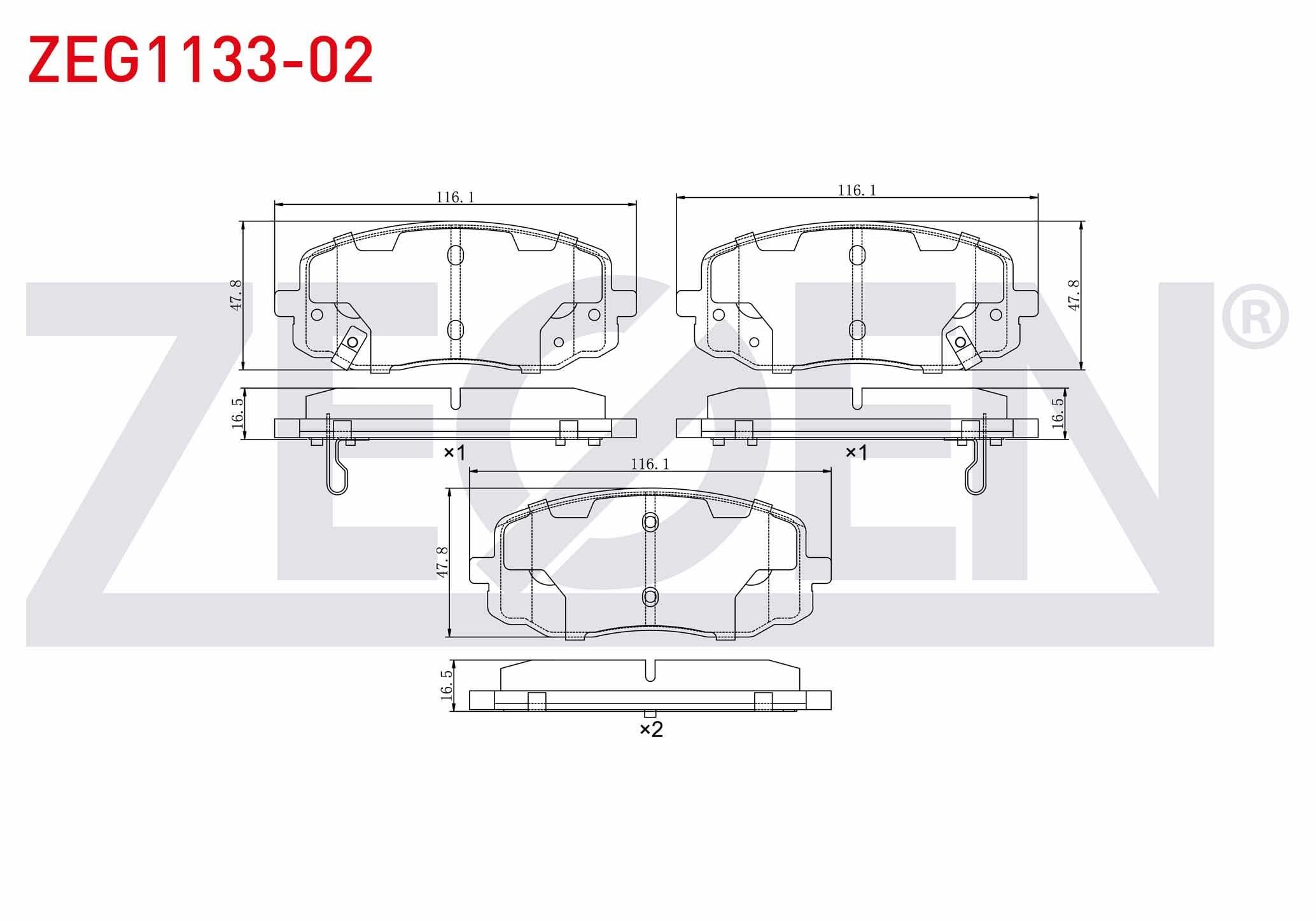 FREN BALATA ON IKAZLI KIA PICANTO (BA) 1.25 2004-2011 / PICANTO (BA) 1.1i 2004-2011 / HYUNDAI I10 (PA) 1.1i 12v 2008-2013 / I10 (BA) 1.0 D-CVVT 2013- /  I10 (BA) 1.2 D-CVVT 2013-