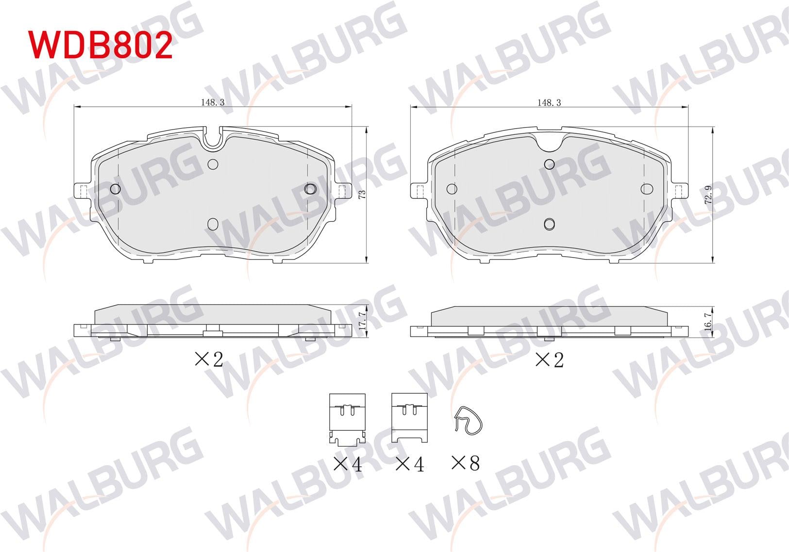 FREN BALATA ON IKAZLI PEUGEOT 308 II 1.6 HDI 2014- / DS 4 II 1.6 2021- / OPEL ASTRA L 1.2 - 1.5 D 2021-