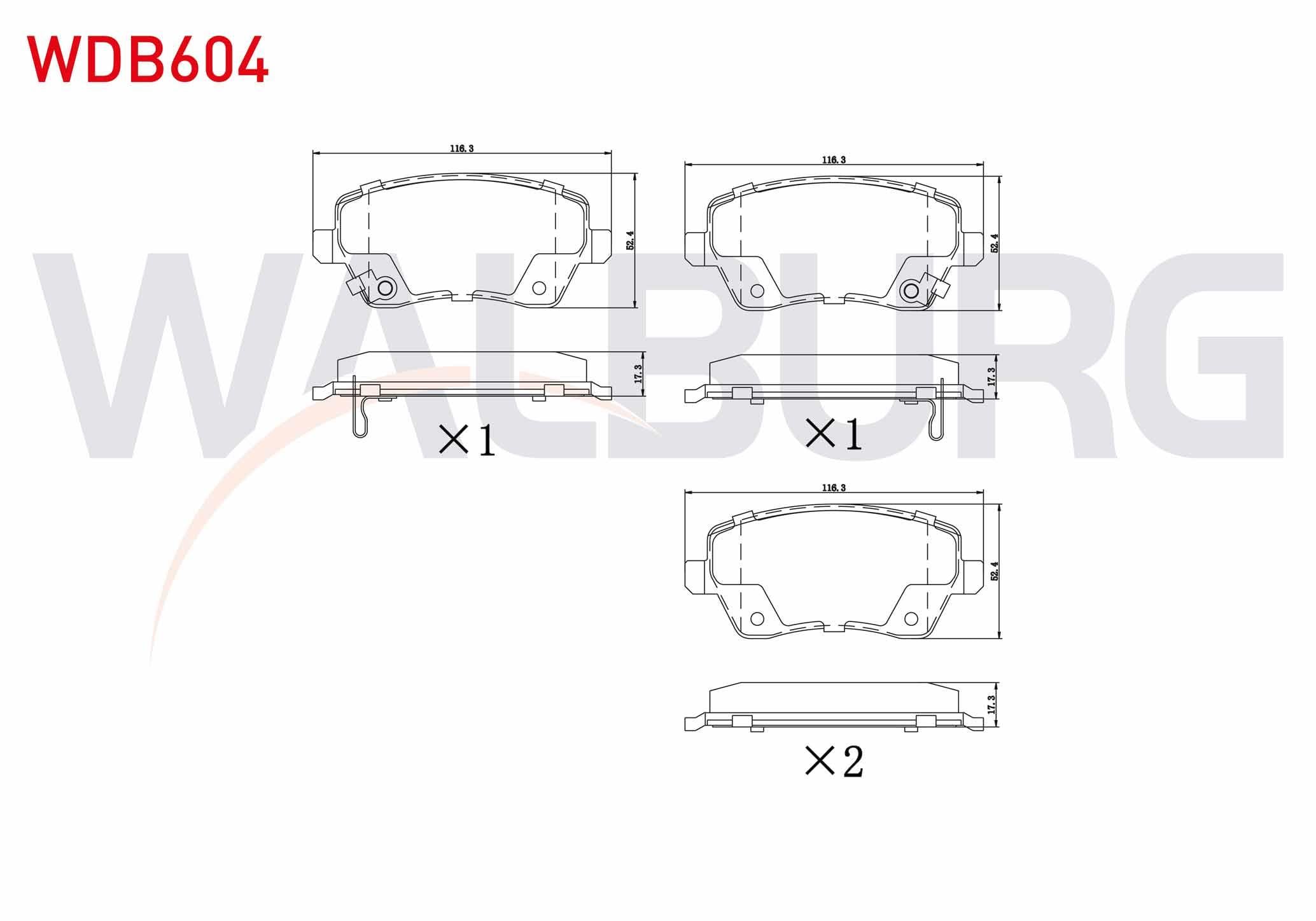 FREN BALATA ON IKAZLI SUZUKI SWIFT III (MZ,EZ) 1.3i 2005-2010/ SWIFT III 1.3 DDIS 2005-2010/ SWIFT III 1.5i 2005-2010/ SPLASH 1.3 CDTI 2008-/ OPEL AGILA B 1.2 2007-/ AGILA B 1.3 CDTI 2007-