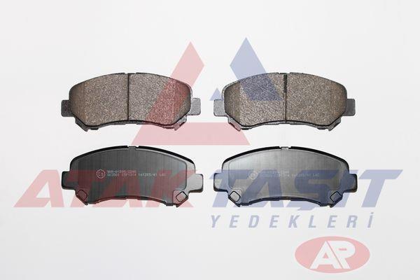 FREN BALATA ON NISSAN QASHQAI (J10) 1.5 DCI 2007-2014/X-TRAIL (T31) 2.0 DCI 2007-2013/X-TRAIL (T31) 2.0i 2007-2013/QASHQAI (J10) 2.0 DCI 2007-2014/RENAULT KOLEOS (HY) 2.0 DCI 2008-2014