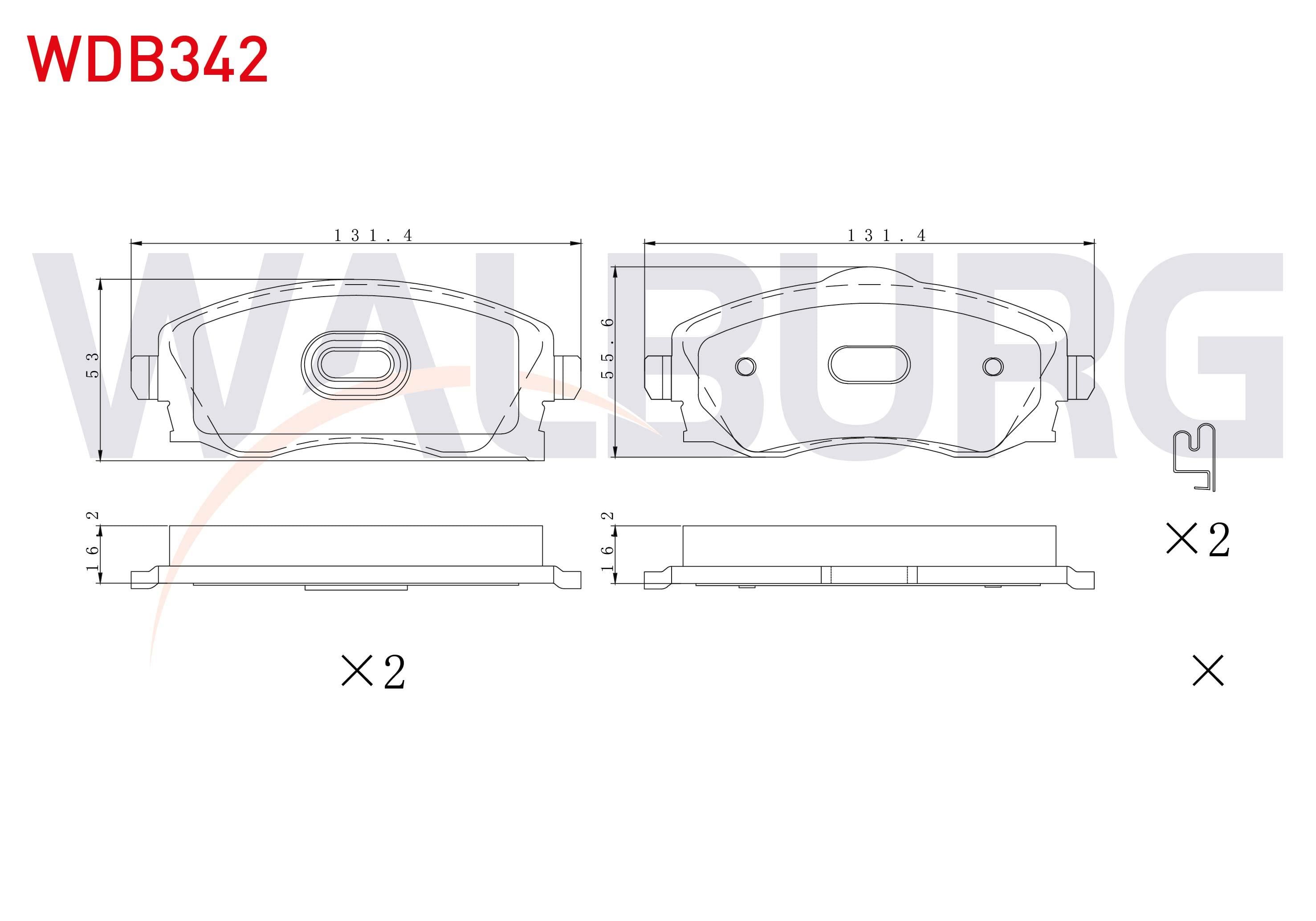 FREN BALATA ON OPEL CORSA C 1.3 CDTI 2000-2006/ CORSA C 1.0 2000-2006/ CORSA C 1.2 2000-2006 / CORSA C 1.4 2000-2006/ CORSA C 1.7 CDTI 2000-2006