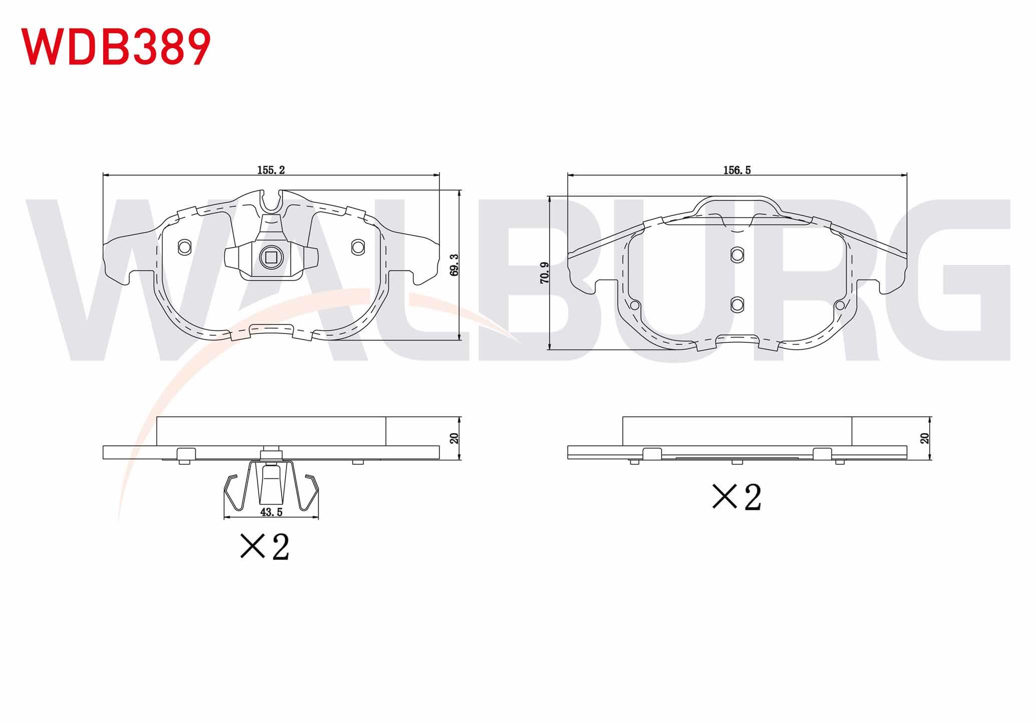 FREN BALATA ON OPEL VECTRA C 1.6 16v 2002-2008/ VECTRA C 1.9 CDTI 2002-2008/VECTRA C 2.0 DTI 2002-2008/ VECTRA C 2.2 16v 2002-2008/ SIGNUM 2.0 DTI 2003-