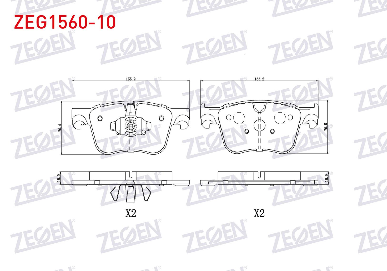 FREN BALATA ON PEUGEOT 3008 16-/ 508 II 18-/ 5008 II 16-/ PARTNER 18-/ RIFTER 19-/ TOYOTA PROACE 2019-/ CITROEN C4 PICASSO 13-/ BERLINGO 16-/ C5 AIRCR