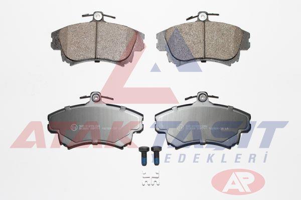 FREN BALATA ON VOLVO S40 I 1.6i 16v 1995-2003/ 1.8i 16v 1995-2003/ 1.9 TD 1995-2003/ MITSUBISHI CARISMA 1.9 DID 1995-2006/ COLT VI 1.3 15 JANT 2002-2012/ COLT VI 1.5 15 JANT 2002-2012
